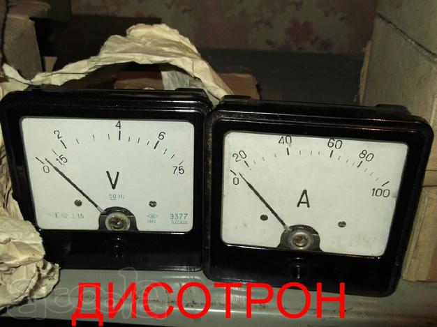 Амперметр Вольтметр Э377