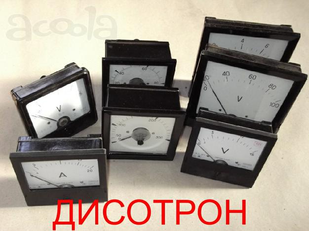Щитовые приборы постоянного тока